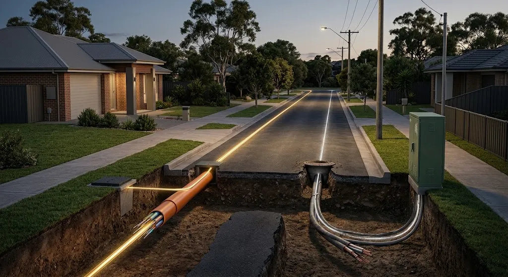 FTTP vs FTTN NBN connection technology for IPTV streaming