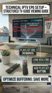 IPTV playlist setup Xtream Codes credentials configuration on Android TV app