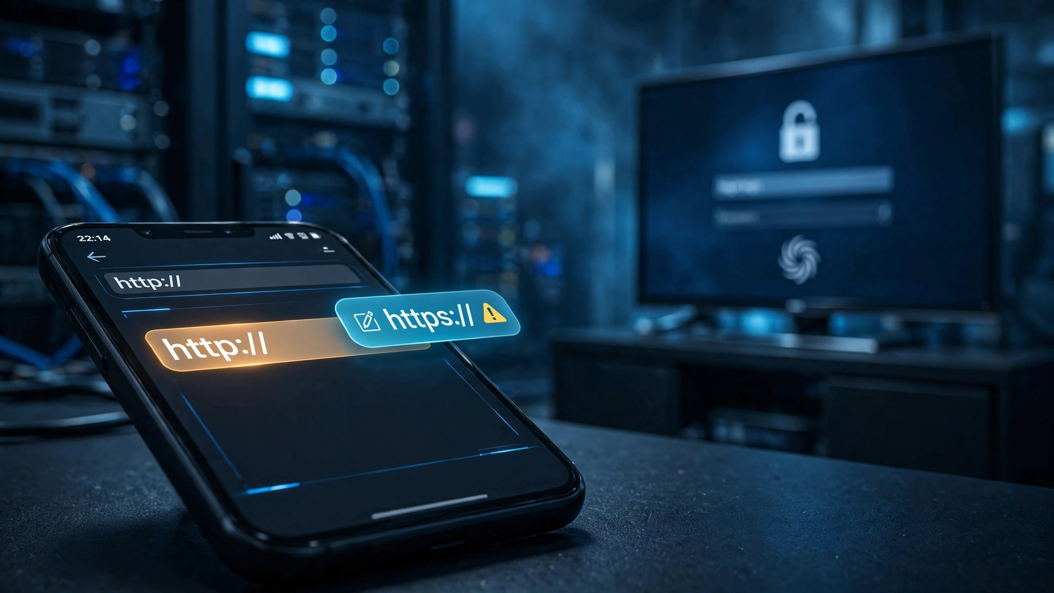 Common IPTV login failure caused by changing http to https in a server URL