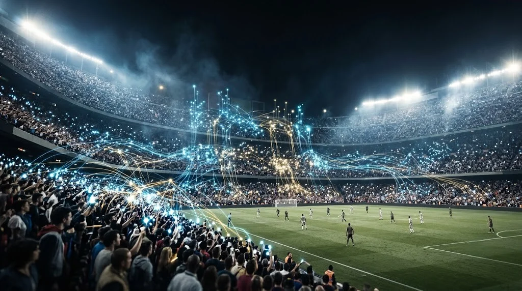 Heavy streaming demand during a major live sporting event