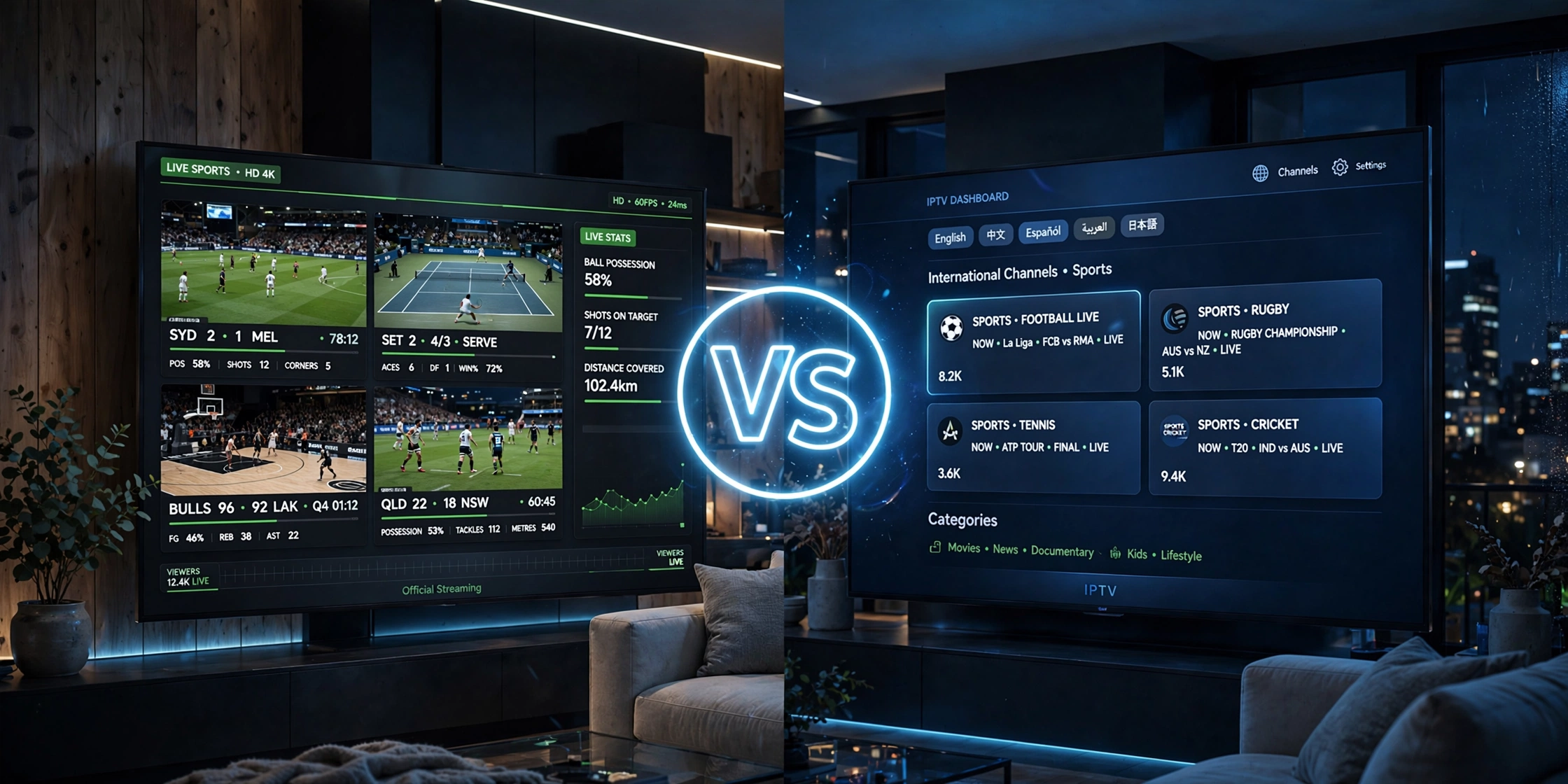 Kayo Sports vs IPTV NRL Australia comparison features pricing coverage