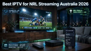Best IPTV NRL streaming Australia 2026 Fox League coverage requirements